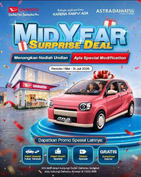 MID YEAR SURPRISE DEAL !!! - Promo Daihatsu Bekasi 2026