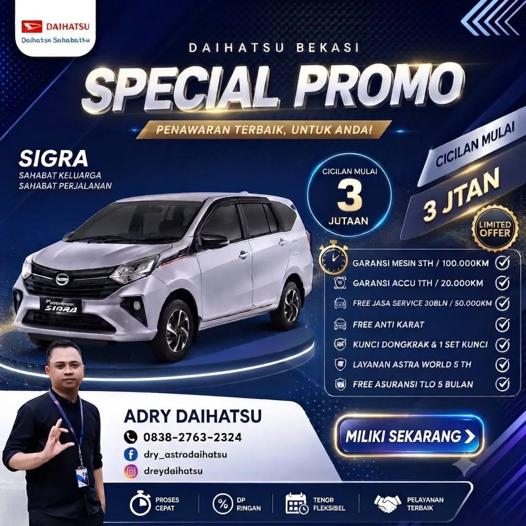 Promo PROMO SIGRA - Daihatsu Bekasi 2026